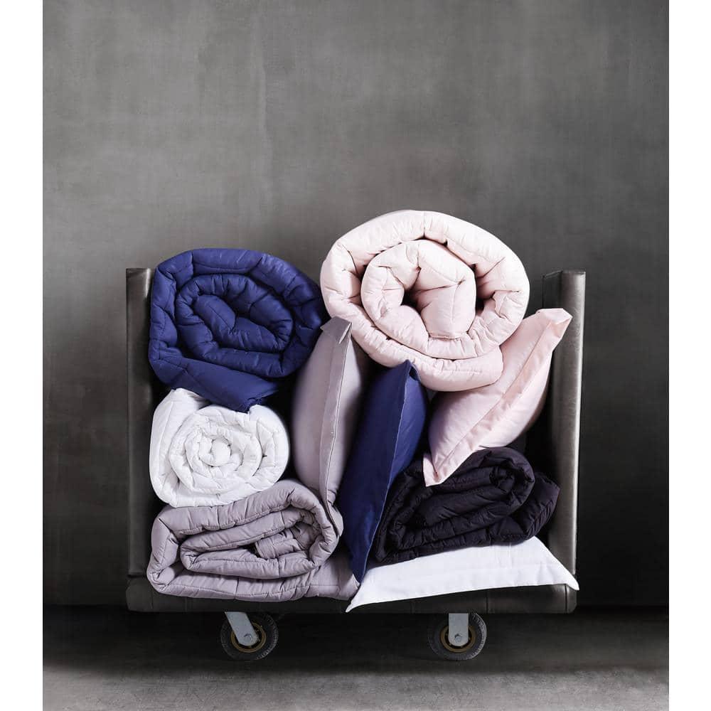 Everyday Baffle Box Stitch Comforter Set