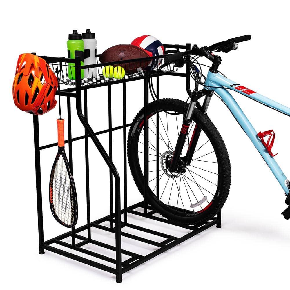 BirdRock Home Metal Freestanding Multi-Use Bike Rack 11275