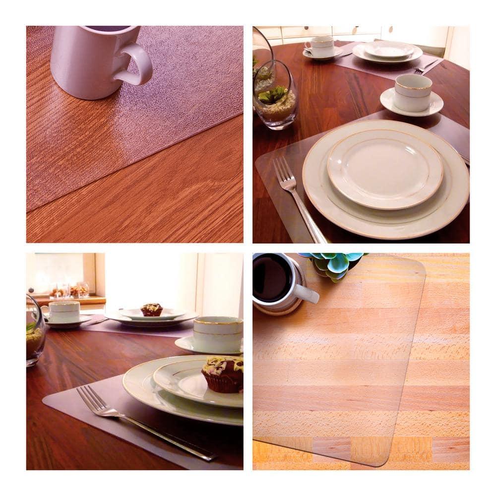 Desktex® Pack of 4 Anti-Microbial Vinyl Rectangular Desk Mats - 12" x 18"