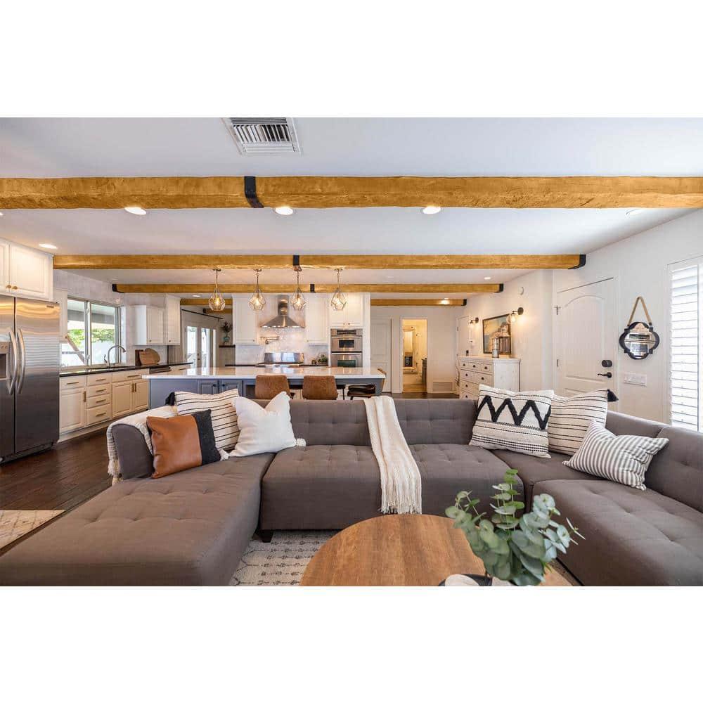 Architectural Products by Outwater L.L.C. 5-1/8 in x 8 in x 153 in Hand Hewn Faux Wood Beam