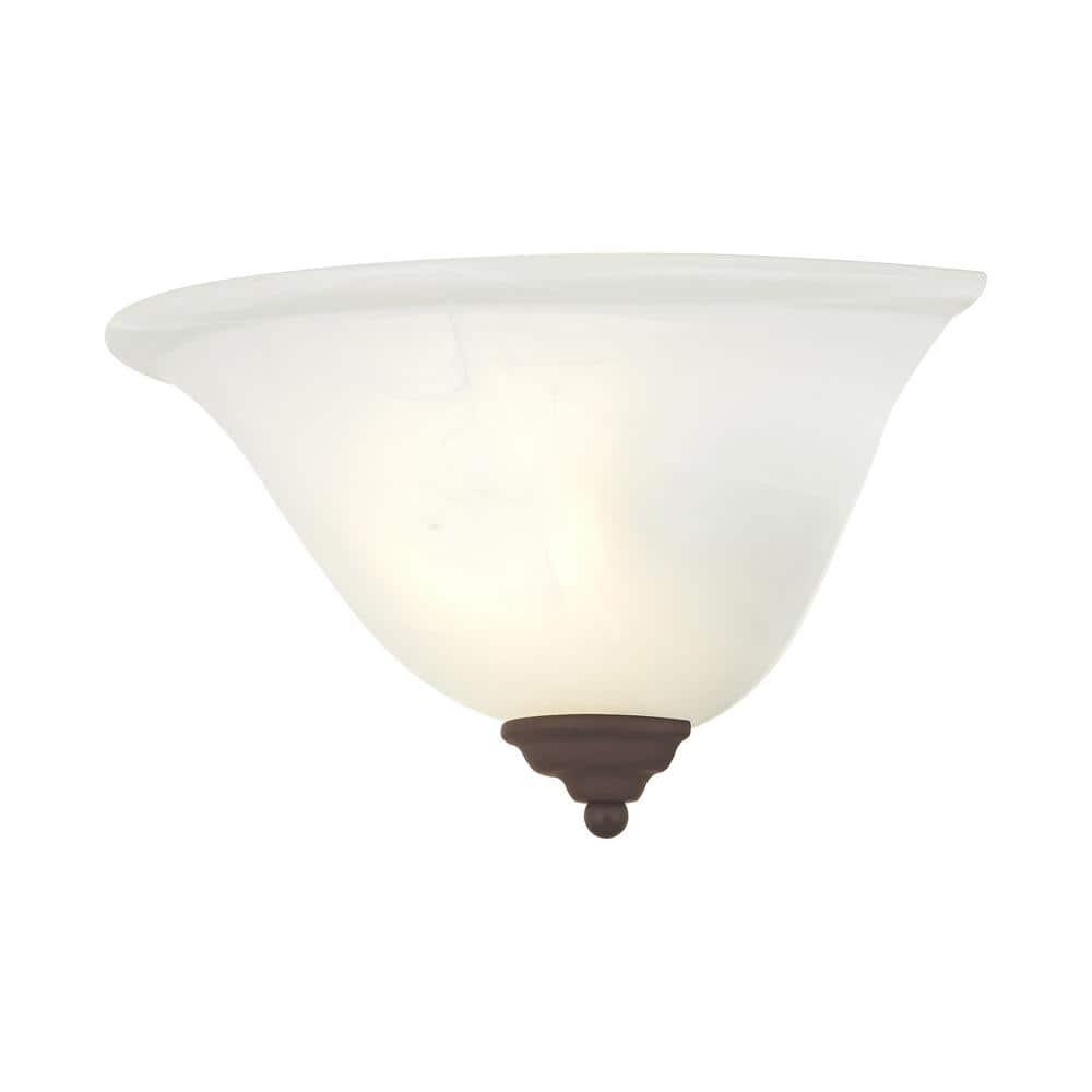 Livex Lighting Coronado 1 - Light Wall Light in  Bronze