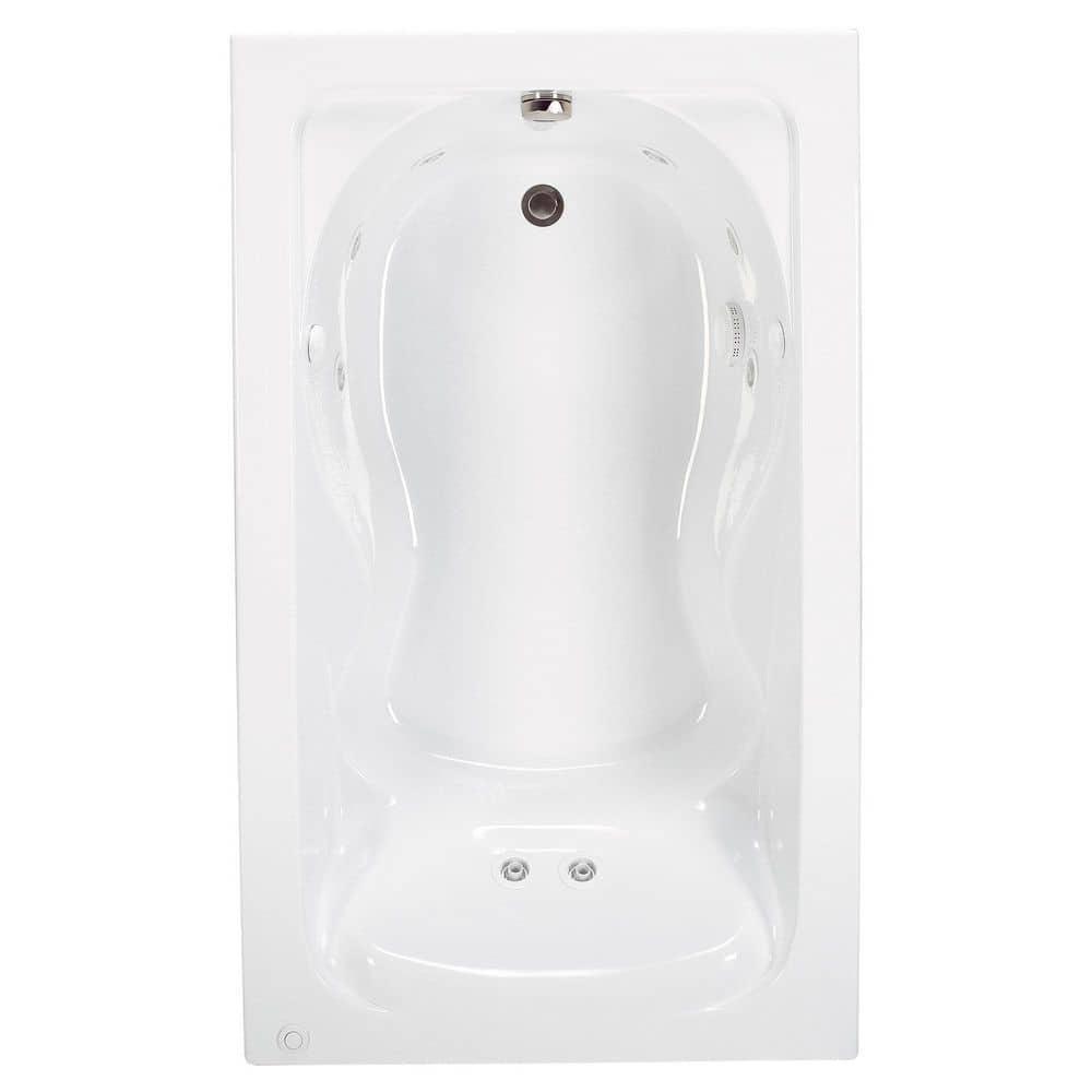 Cadet 72'' x 42'' Freestanding Whirlpool Bathtub