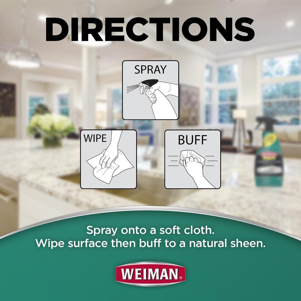 Weiman Granite & Stone Daily Clean & Shine with Disinfectant - 24oz