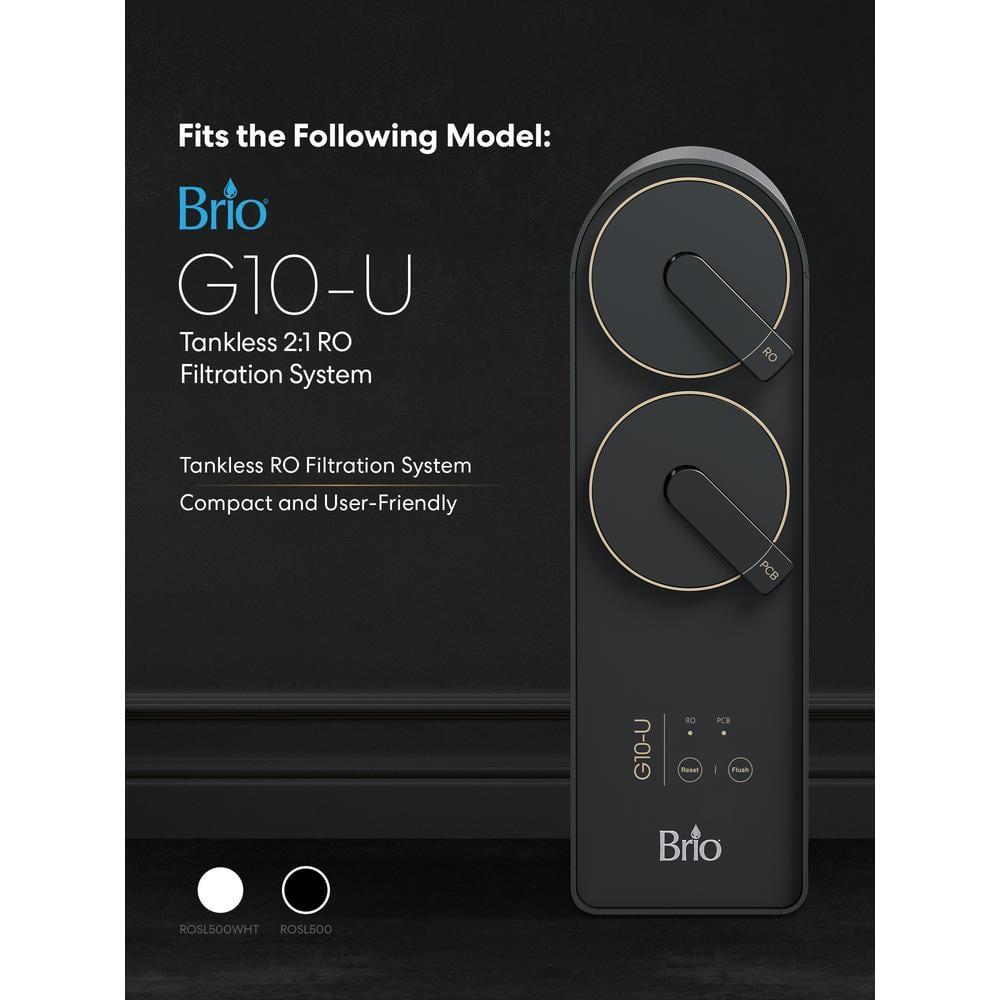 Brio Reverse Osmosis Membrane Replacement for ROSL500 and ROSL500WHT, Piece Count 1 Filter