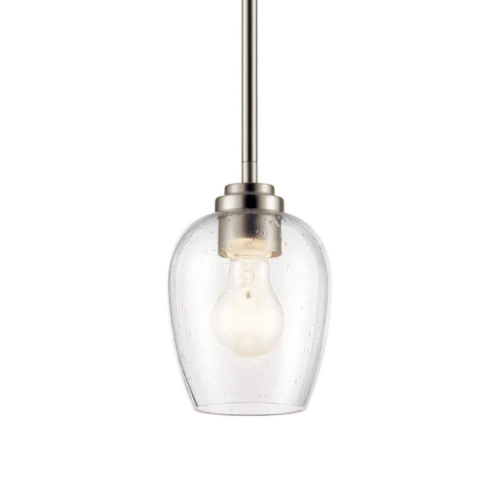 Kichler Lighting Valserrano 1 - Light Pendant in  Brushed Nickel