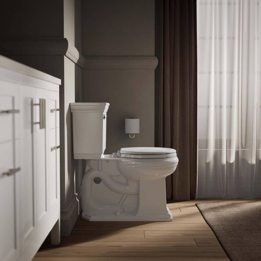 Stonewood Quiet-Close Compression-Molded Wood Toilet Seat