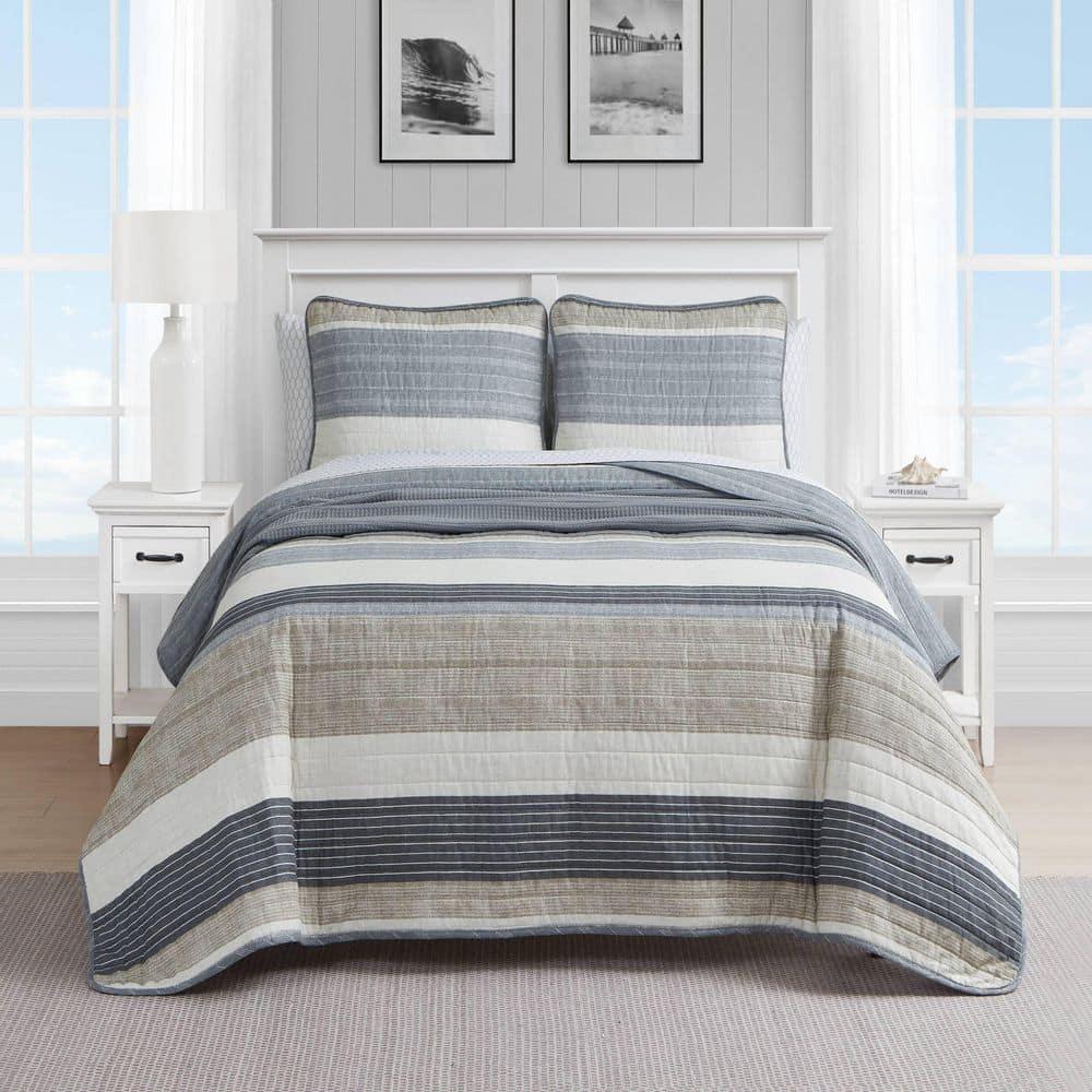 Nautica Nautica Ridgeport Cotton Reversible Quilt Set