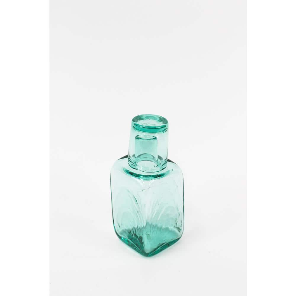 Kalalou CRL5134 8.5 in. Bedside Water Carafe & Drinking Glass