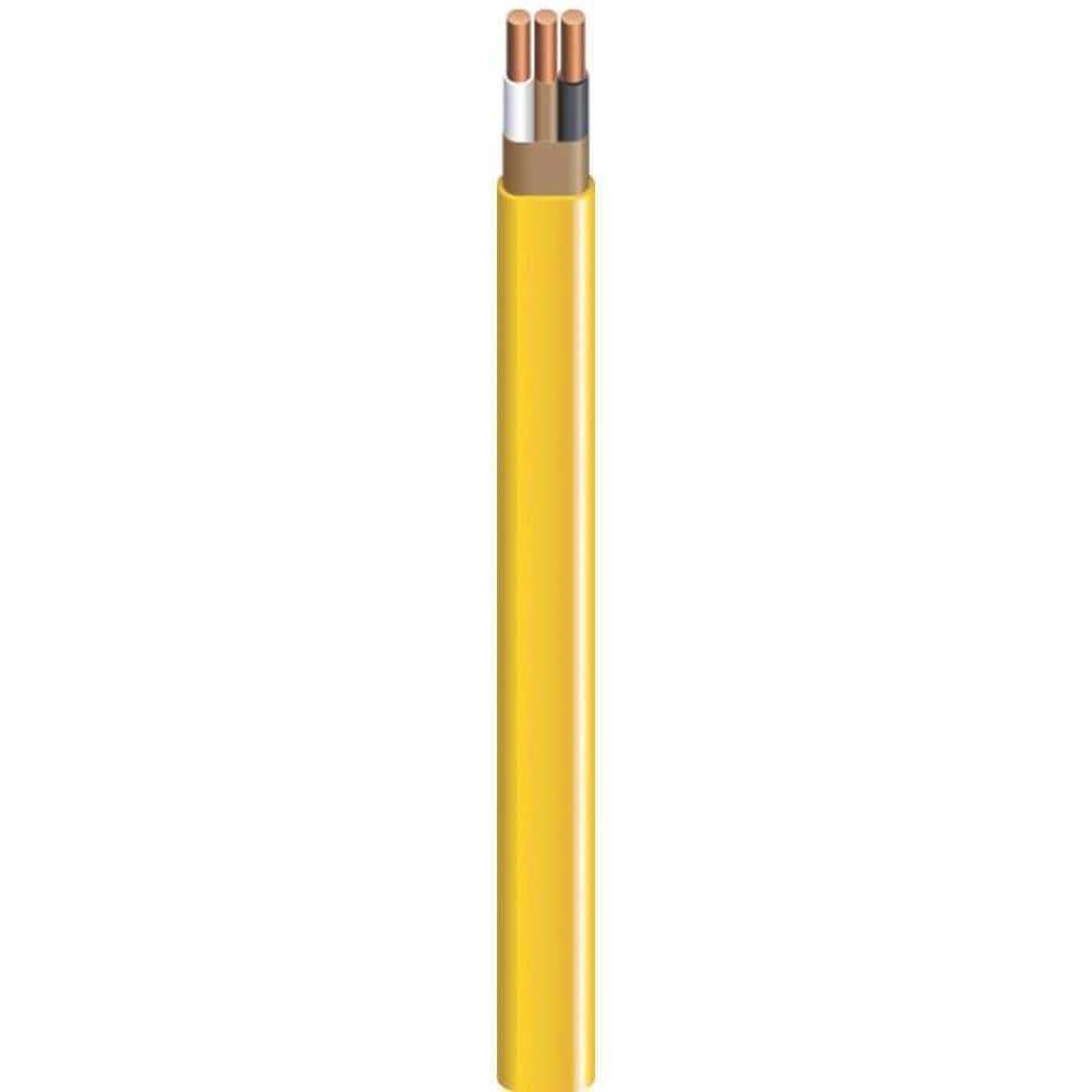 Southwire 28828228 Non-Metallic Building Wire, 12/2-Nmwg, 100', Yellow