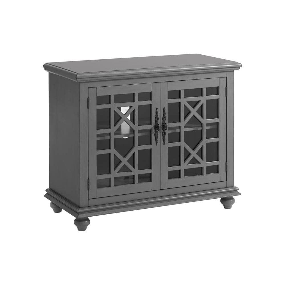 Martin Svensson Home Elegant Small Spaces TV Stand Gray