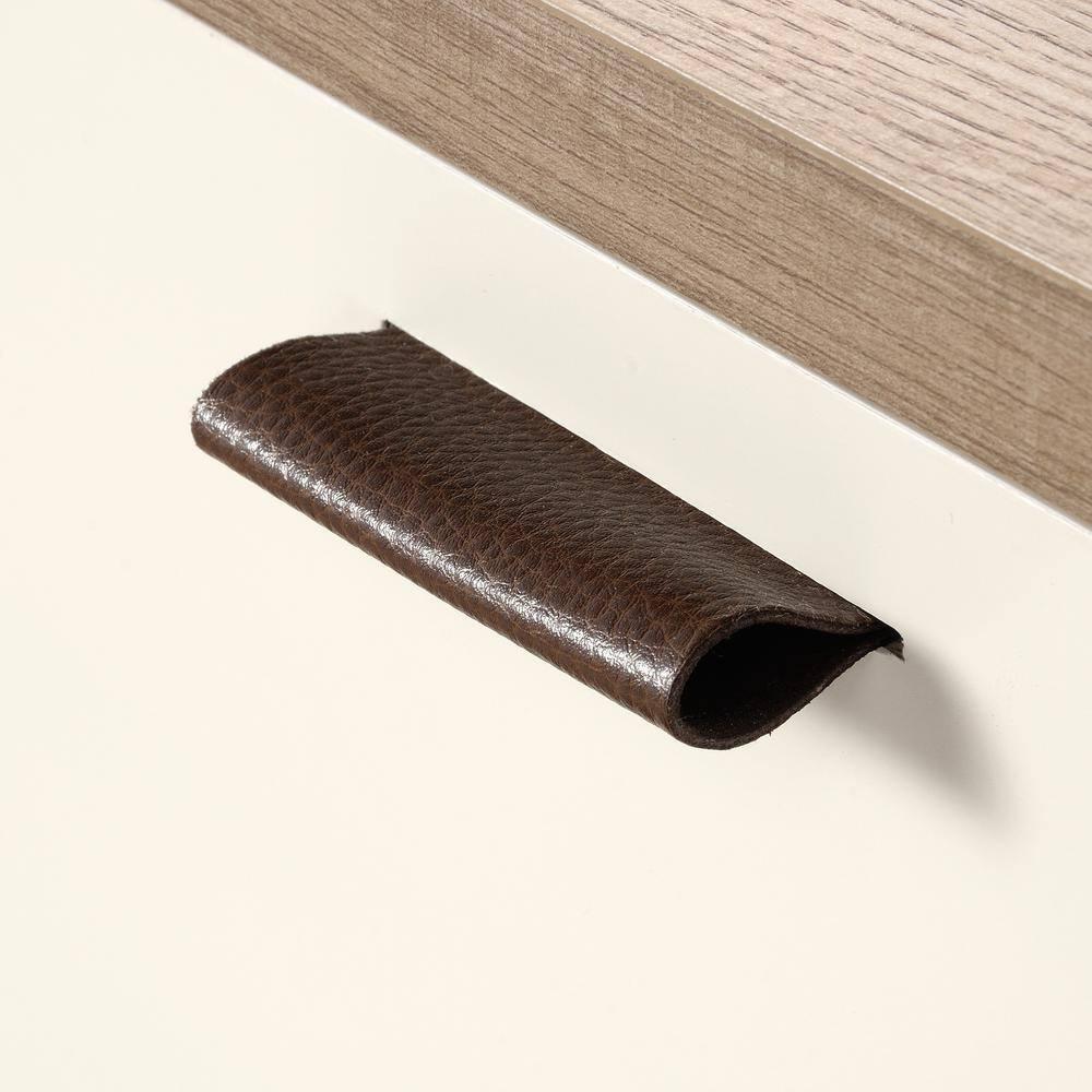 2 Drawer Anda Norr Lateral File Cabinet Sky Oak - Sauder: Home Office Storage, Interlocking Safety System