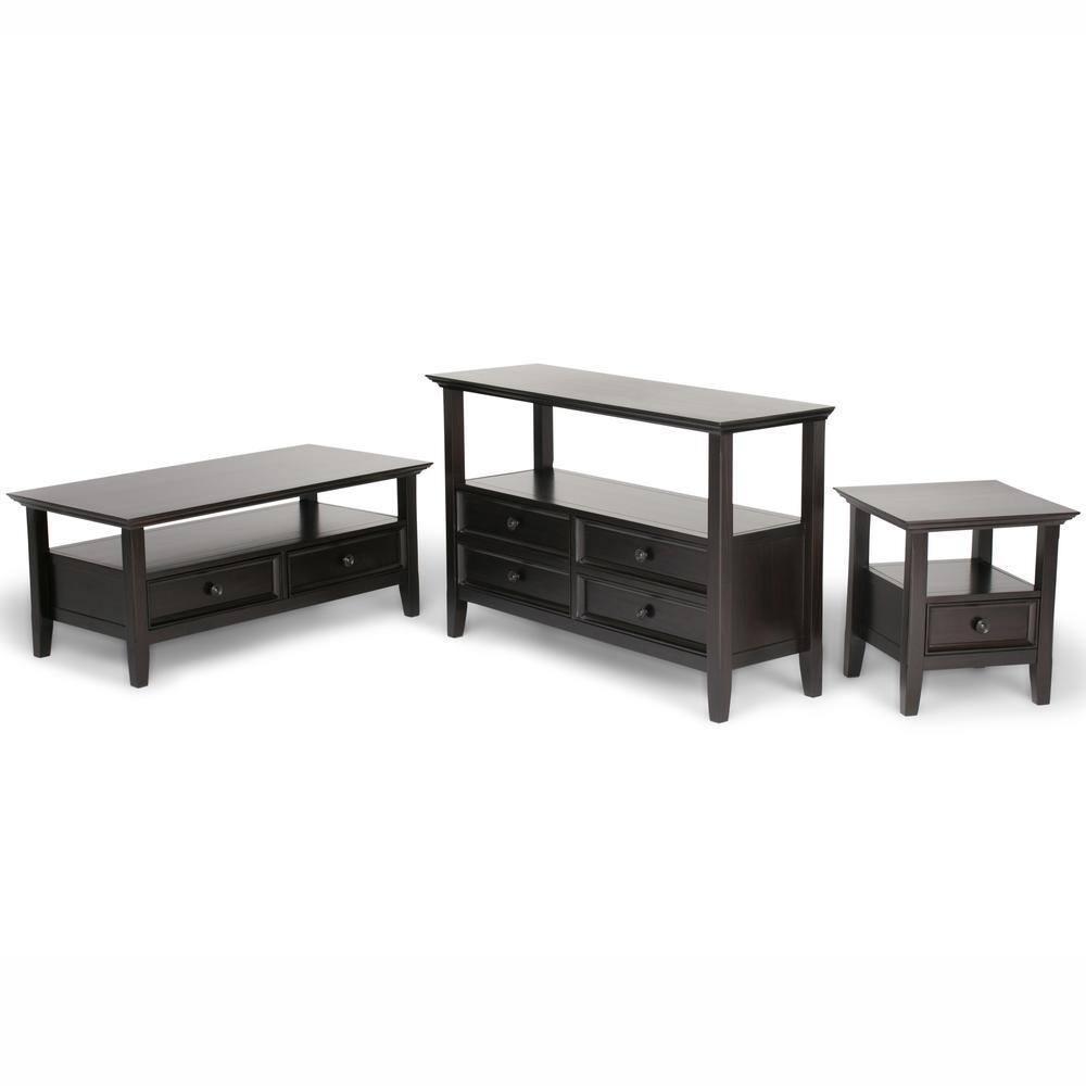 Simpli Home Amherst End Side Table