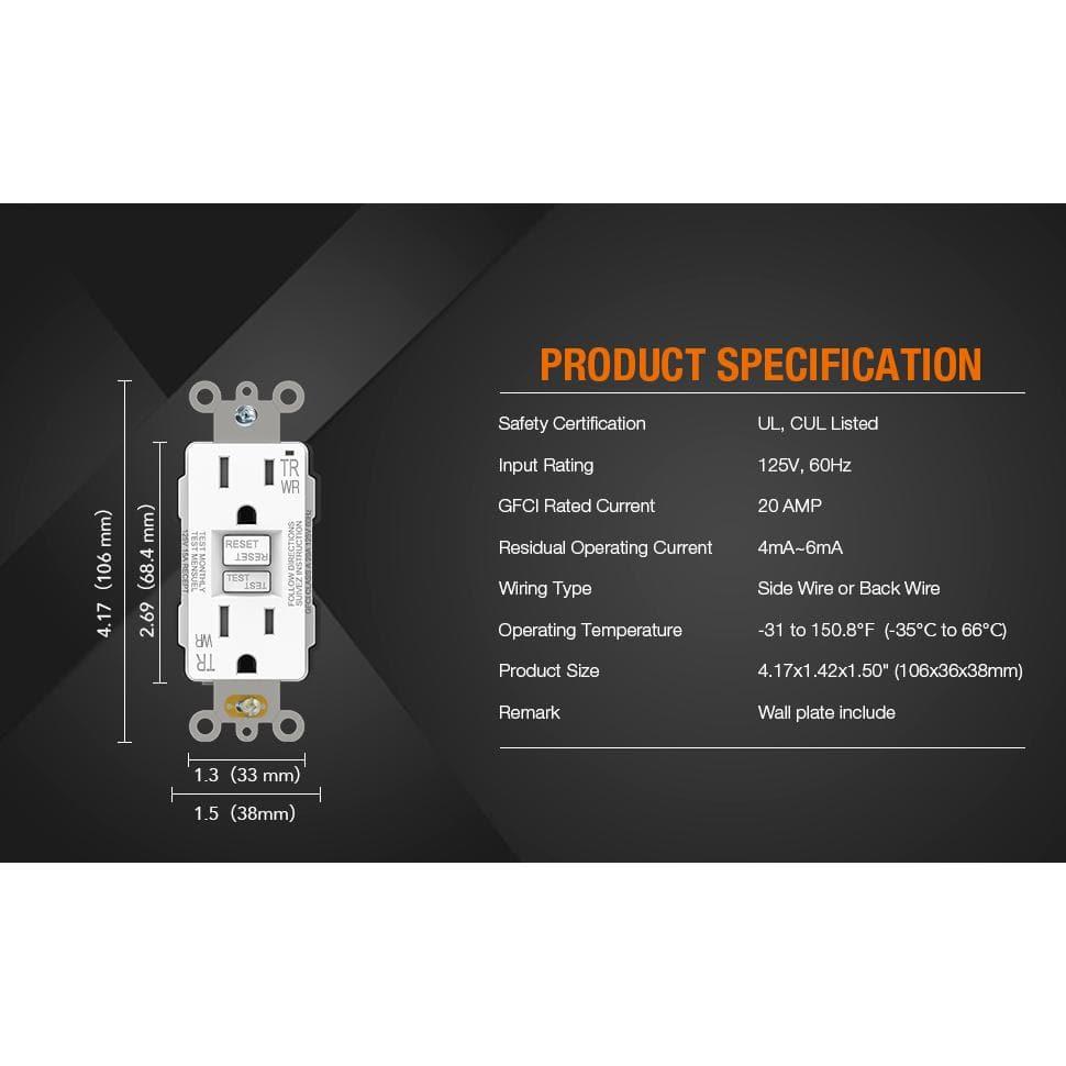 15 Tamper Resistant Duplex Outlet