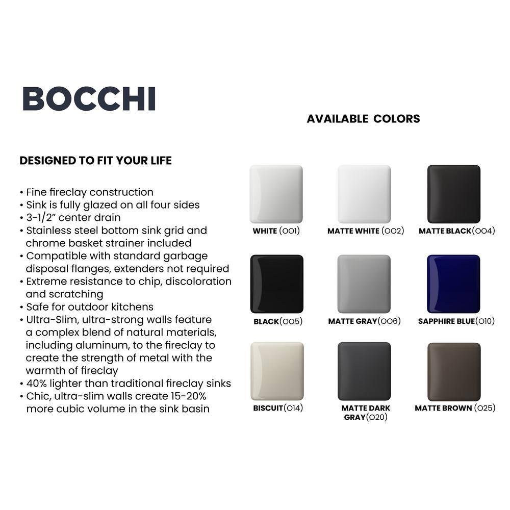 Aderci 30'' L Farmhouse Apron-Front Fireclay Kitchen Sink