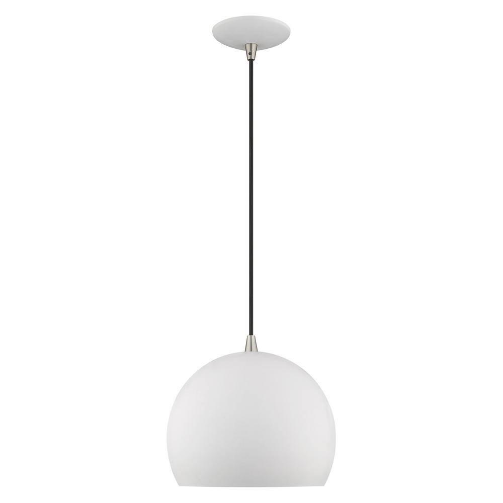 Schultz Single Light Metal Dimmable Pendant