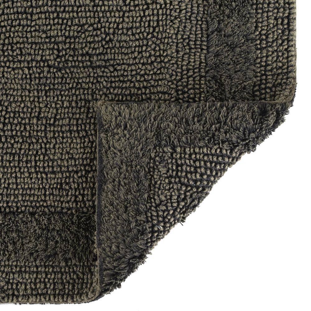 French Connection French Connection Hearn Rectangle Cotton Blend Bath Rug