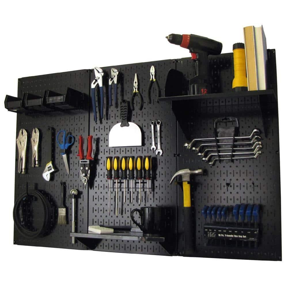 Pegboard Standard Tool Storage 32" H x 48" W Kit