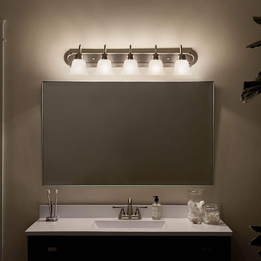 Kichler Lighting 5 - Light Vanity in  Brushed Nickel