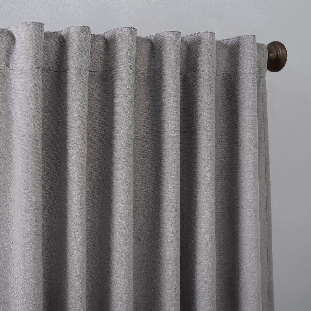 Sun Zero Velvet Noise Reducing Thermal Extreme 100% Blackout Back Tab Curtain Panel