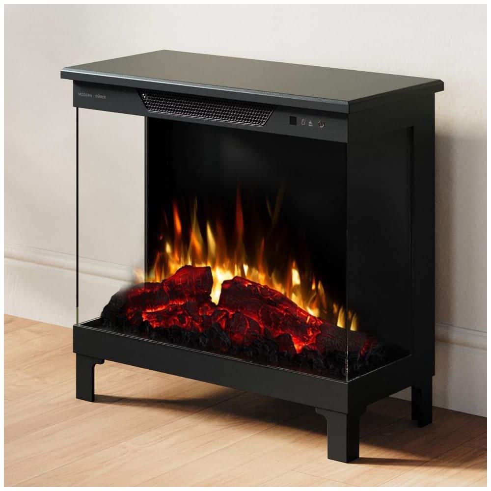 Modern Ember Skyline Smart 3-SidedElectric Fireplace Stove Heater