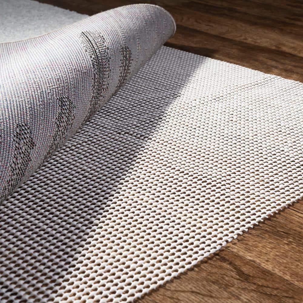 JONATHAN Y Ultra Stop Cream 12 ft. x 18 ft. Rug Pad