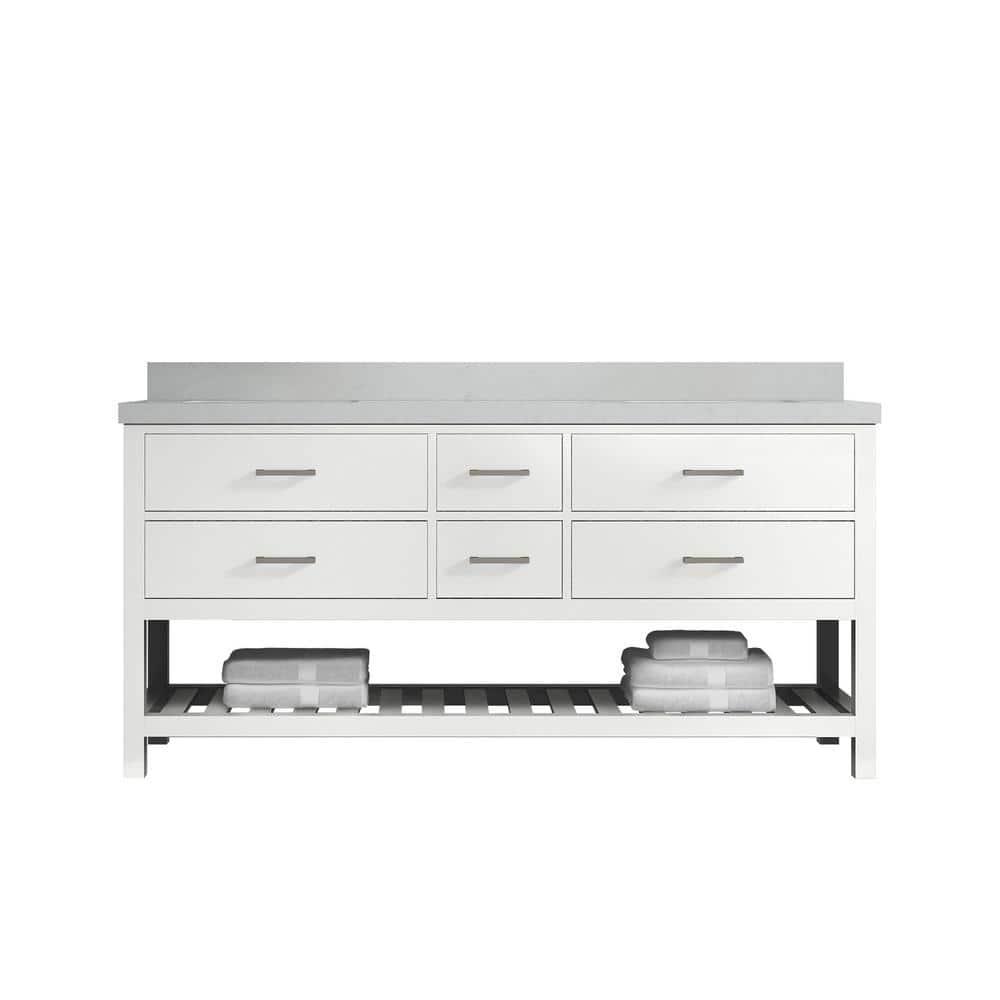 Willow Collections Parker 72'' Double Bathroom Vanity with Top