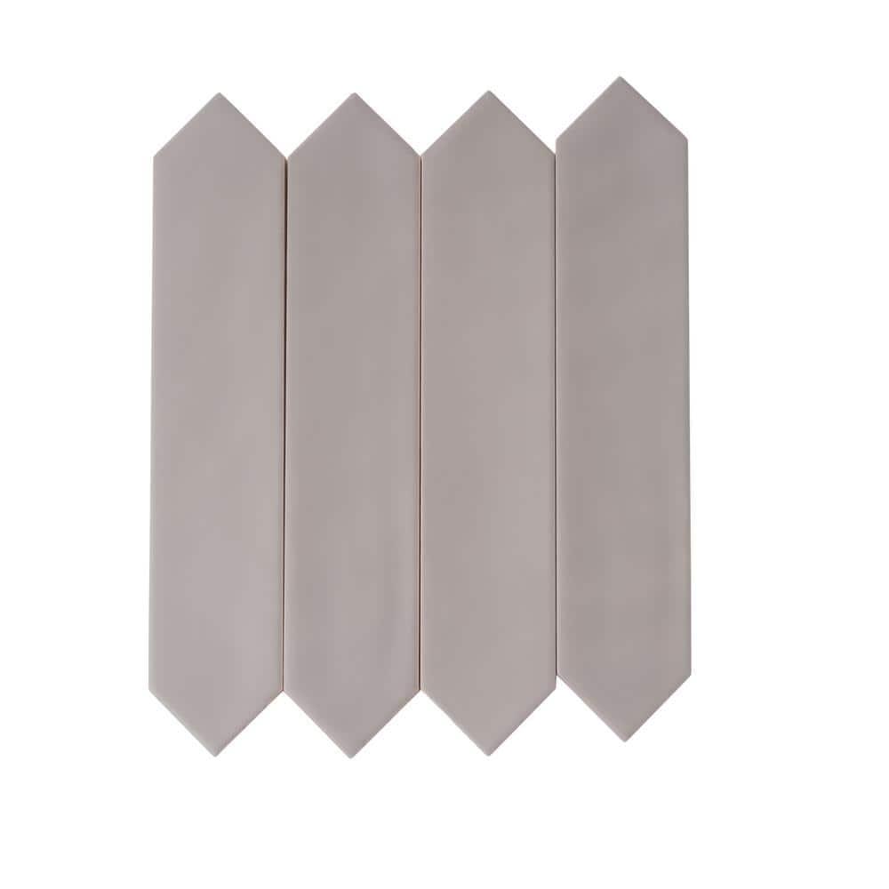 Apollo Tile Piquet 2'' W x 10'' L Ceramic Singular Tile & Reviews | Wayfair