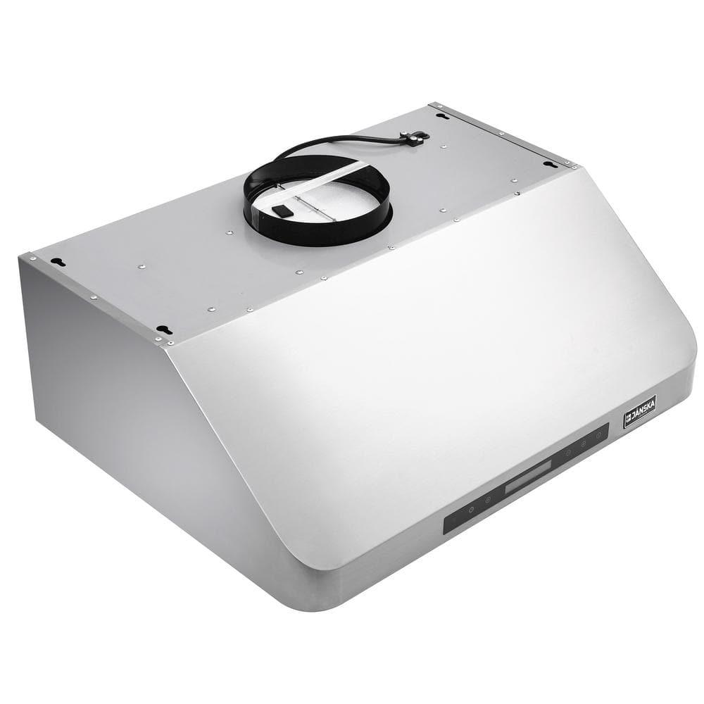 36" 900CFM Ducted Under Cabinet Range Hood in Stainless Steel with Remote Control and 2 LED Lights