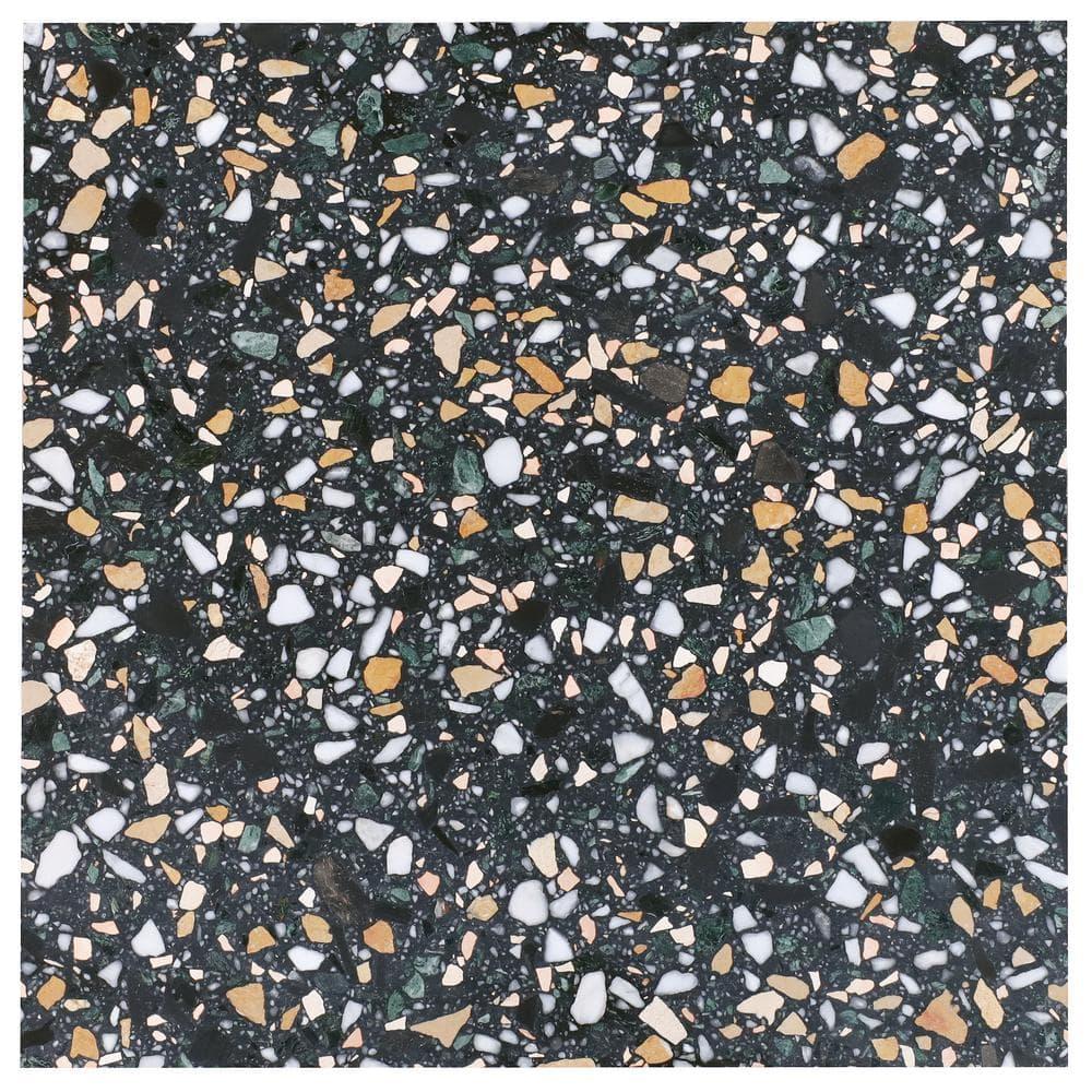 Brezza Terrazzo 23.62 in. x 23.62 in. Honed Terrazzo Floor and Wall Tile (3.87 Sq. Ft. / Each)