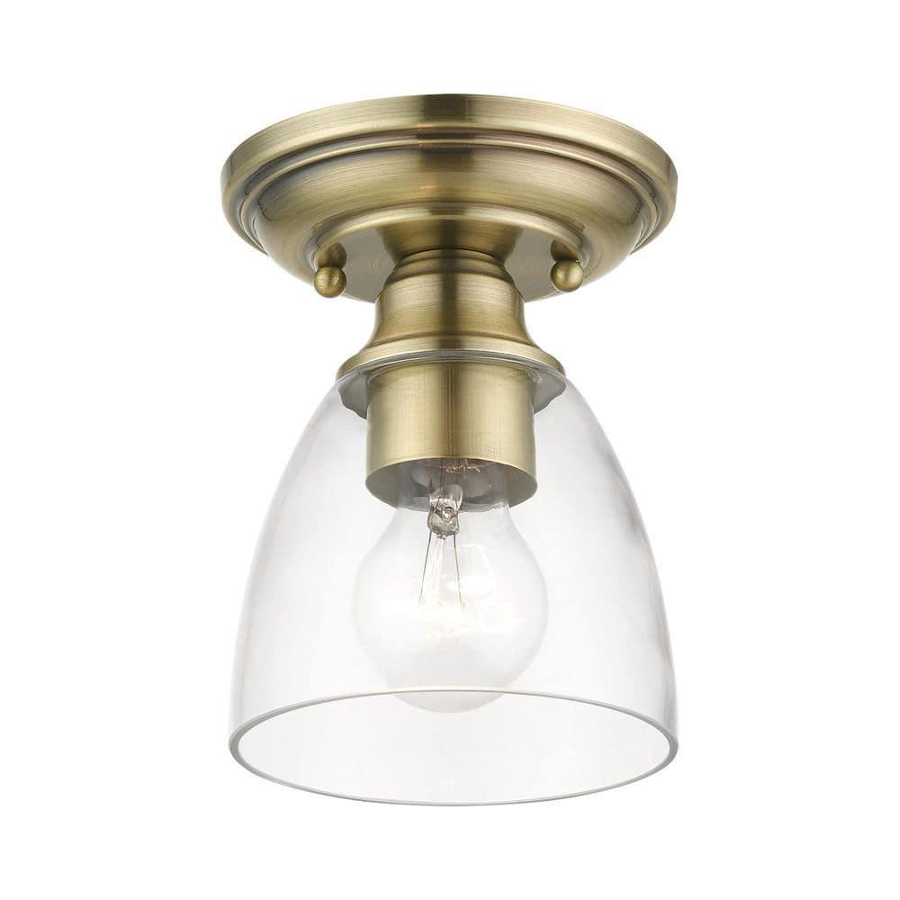 Gunnbjorn 1-Light 14.25" Semi Flush Mount