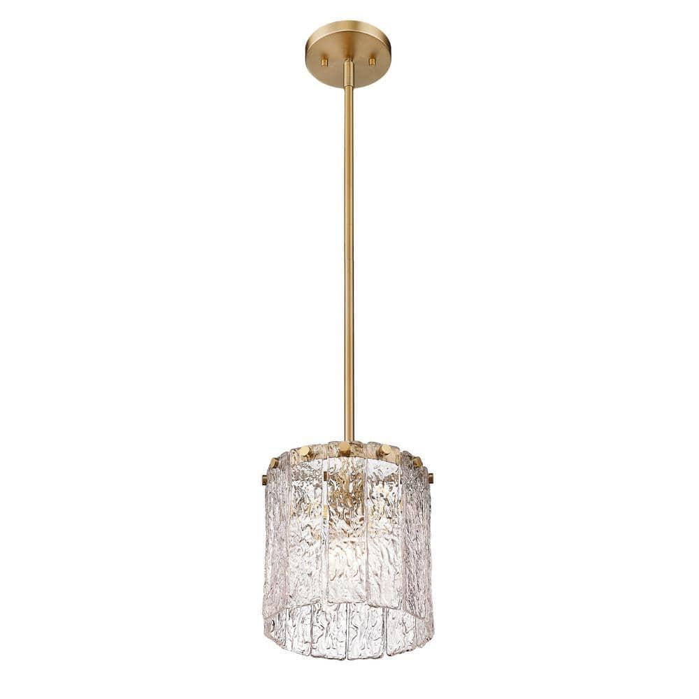 Z-Lite Glacier 1 - Light Pendant in  Modern Gold