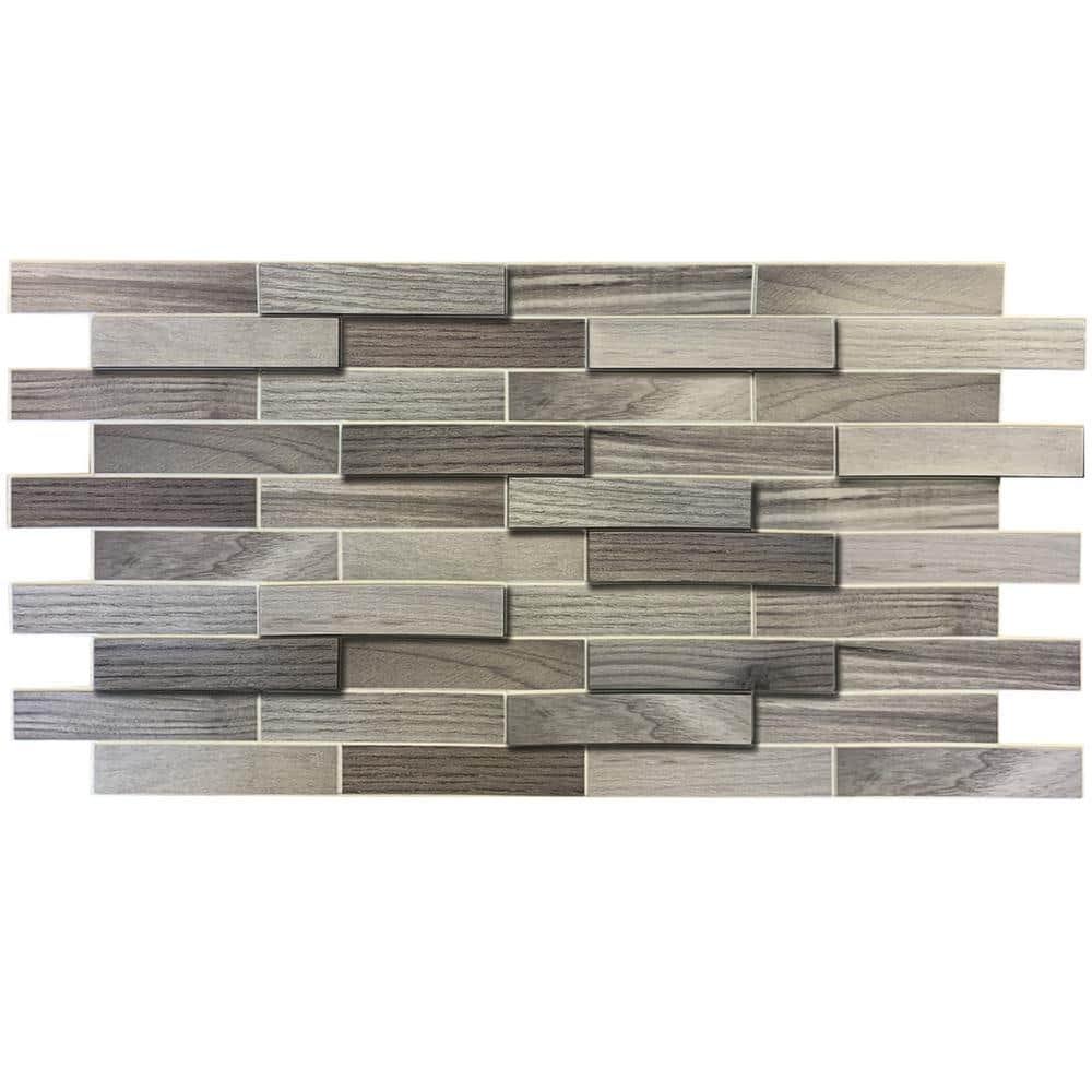 19" x 39" 3D Wall Panel (5-Pack)