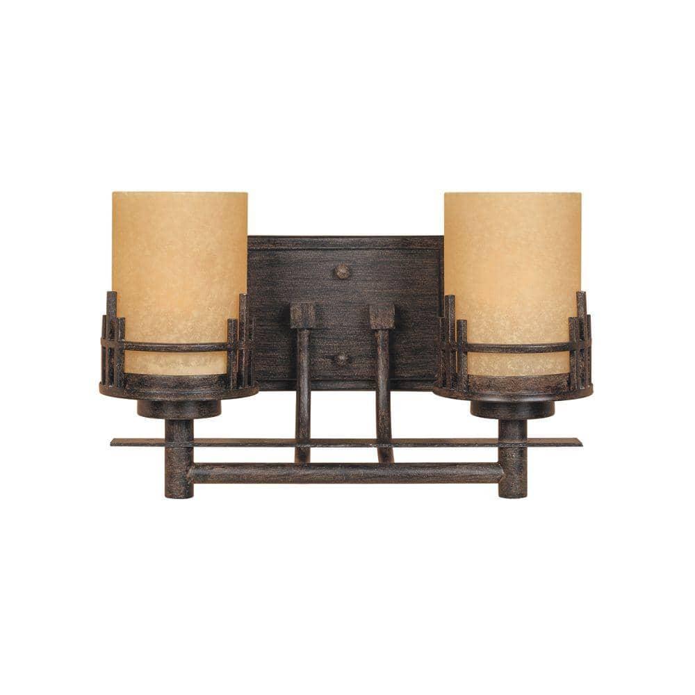 82101-WM Wall Sconce, Warm Mahogany