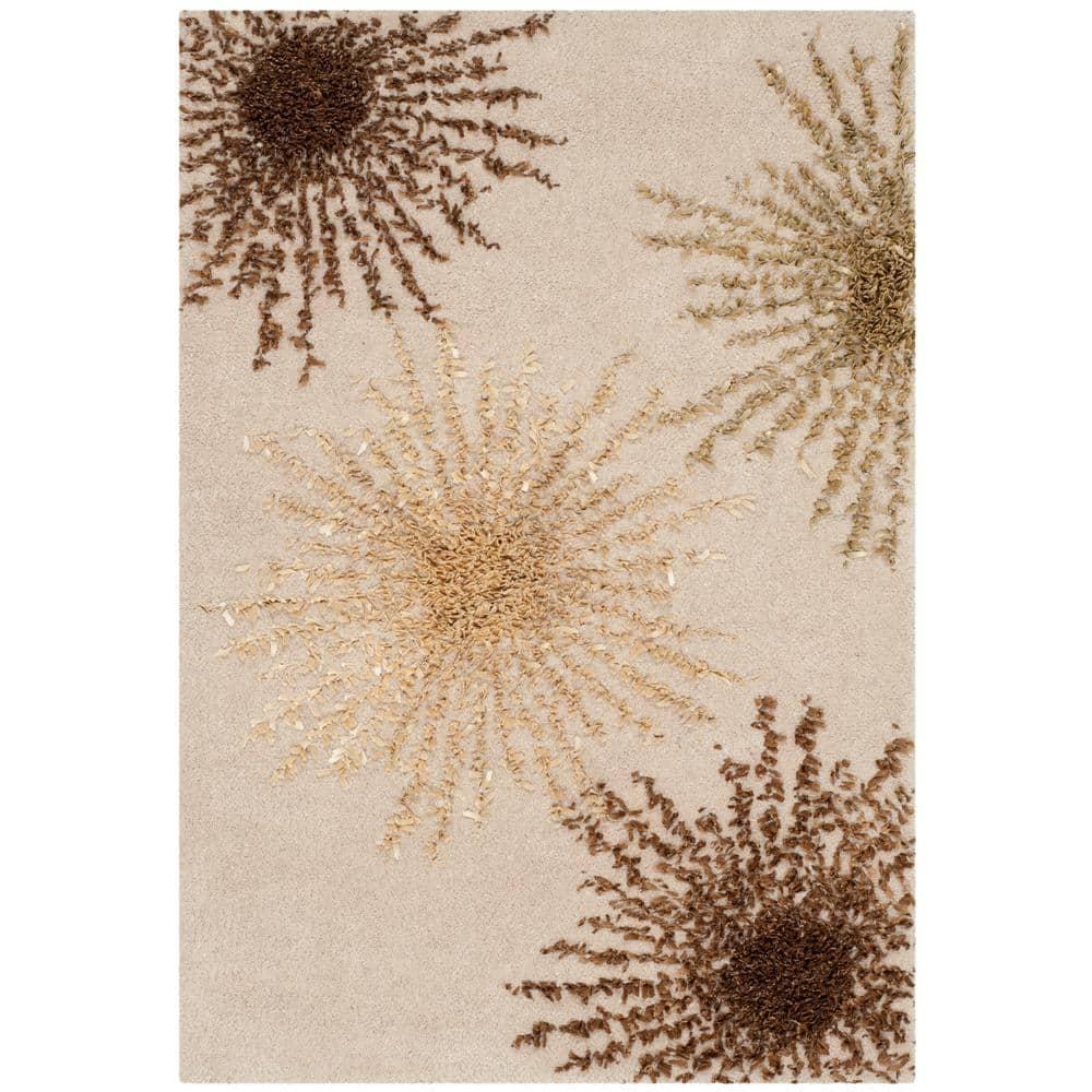Soho SOH712 Hand Tufted Accent Rug - Beige - 2'6"x4' - Safavieh.