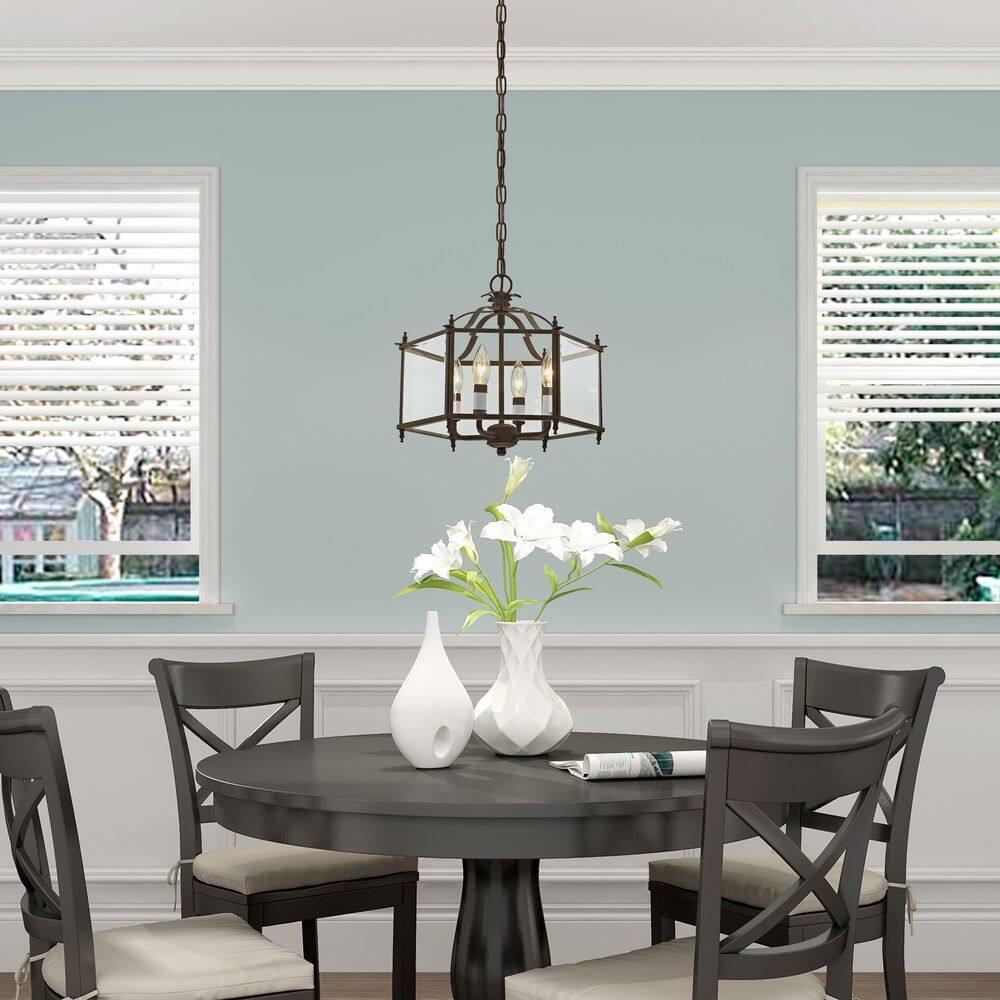 Livex Lighting Livingston 4 - Light Pendant in  Bronze