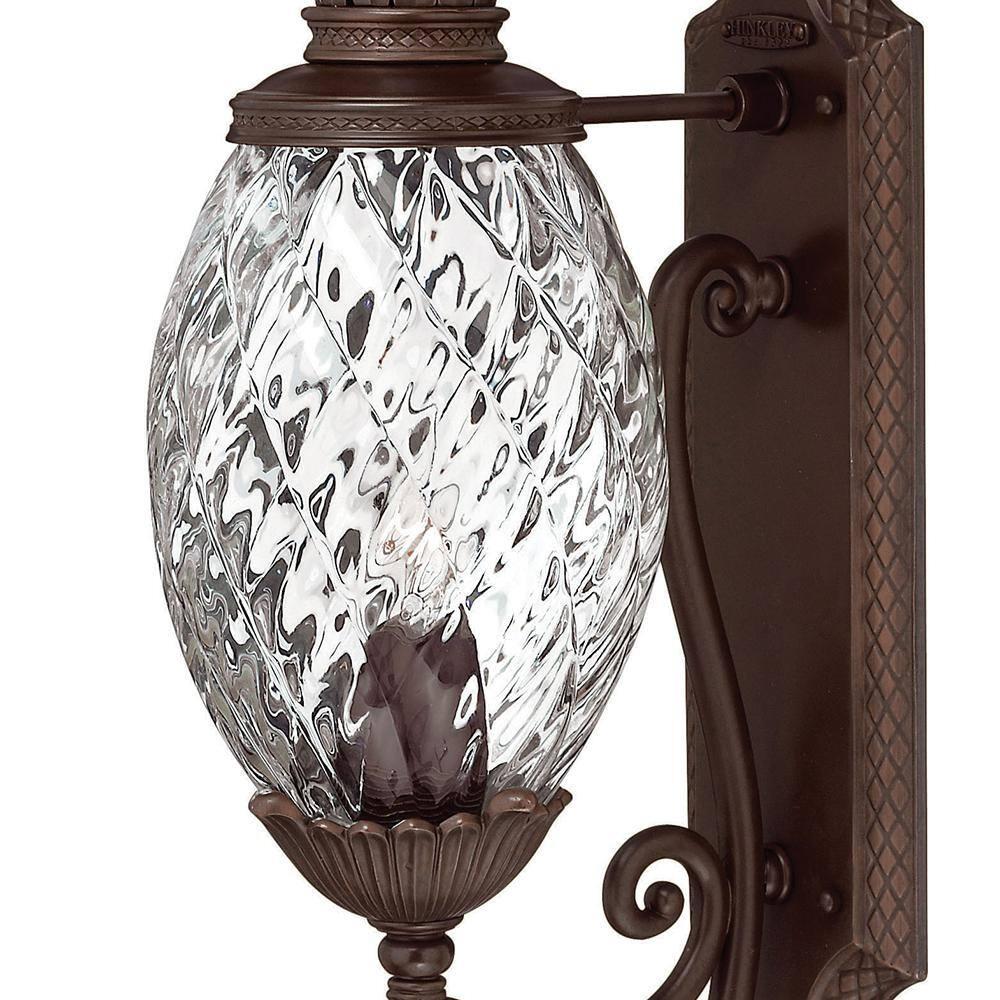 Hinkley Lighting - Plantation - 1 Light Small Outdoor Wall Lantern in