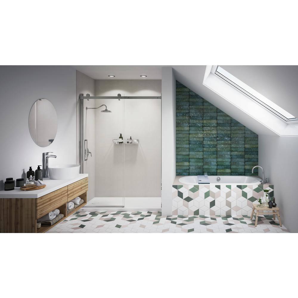 Anza™ Salon Chromatherapy 66" x 36" Drop in Combination Bathtub