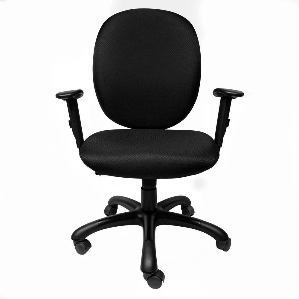 OS Home & Office Furniture Rolling Task Chair with Adjustable Height and Seat Tilt