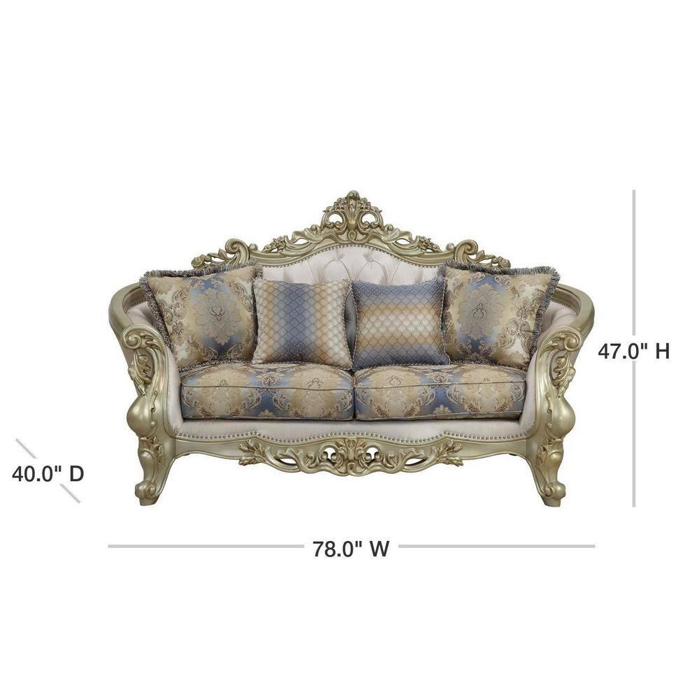 Rosdorf Park Khiabet 78'' Upholstered Loveseat