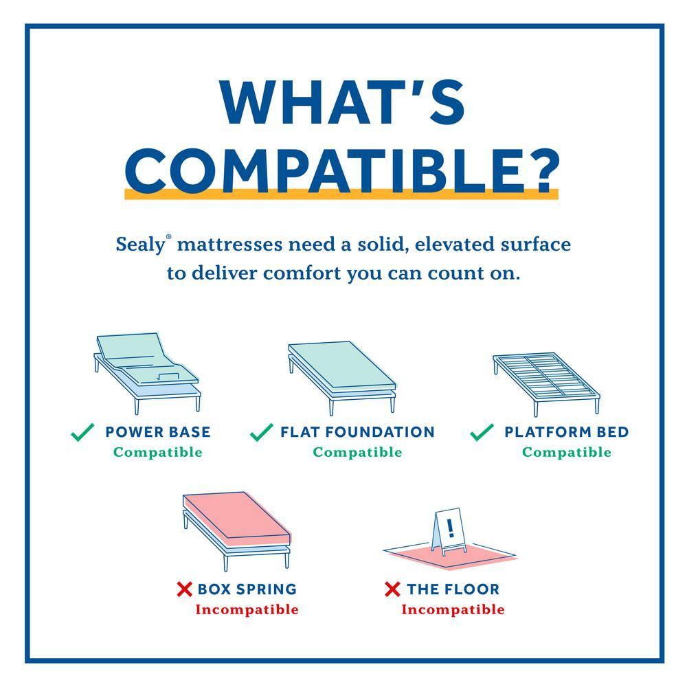 Sealy Albany 13" Medium Hybrid Mattress