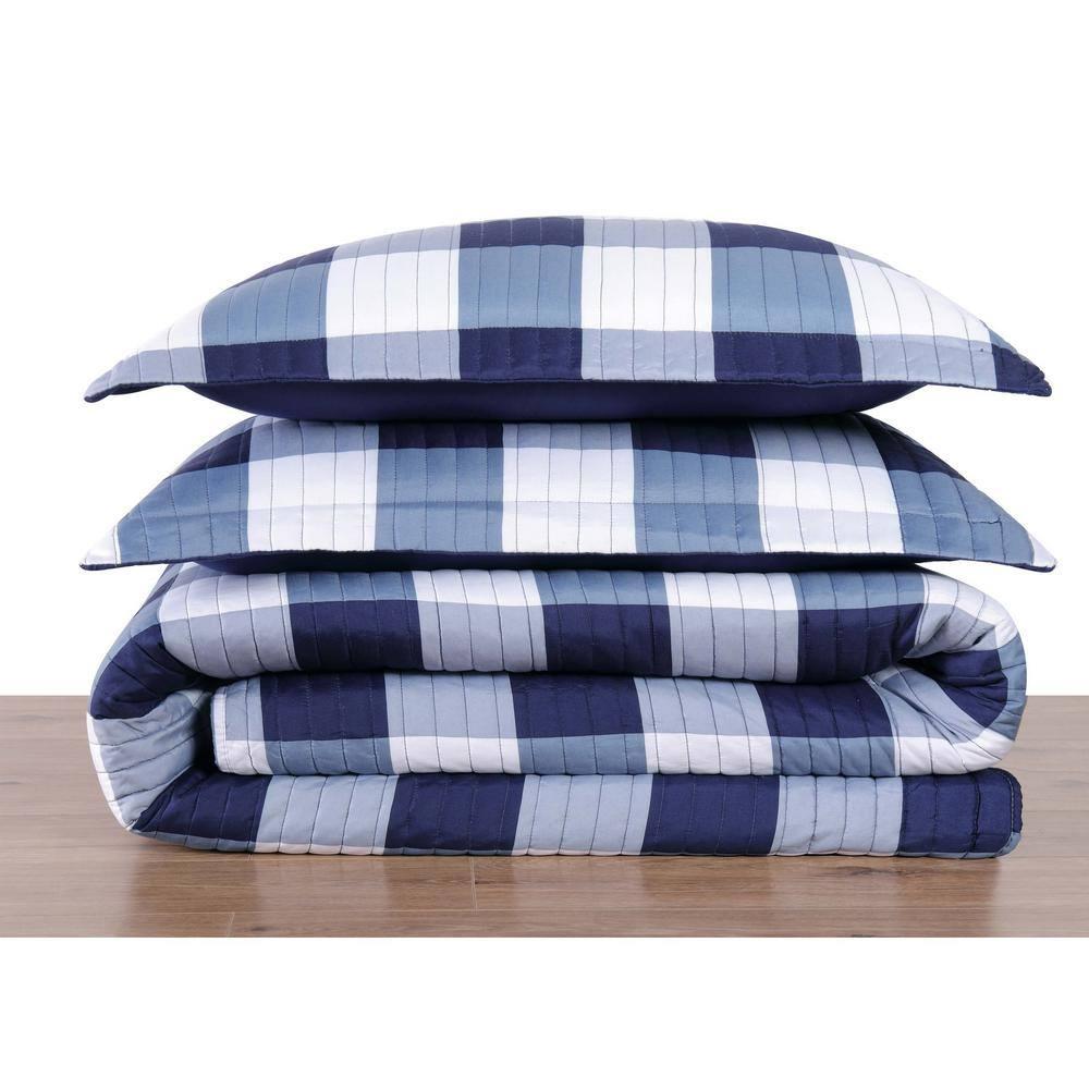 Truly Soft Buffalo Plaid Farmhouse / Country Plaid Quilt Set