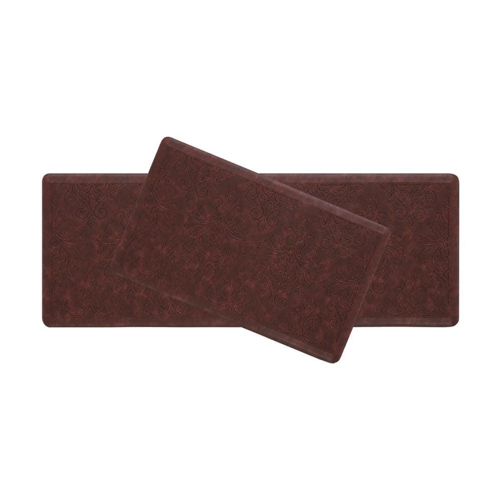 Chef Gear Embossed Soothing Comfort Anti-Fatigue Mat Set