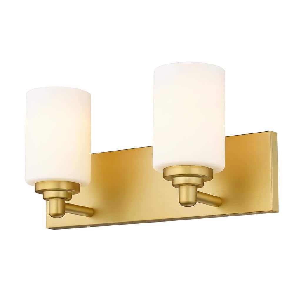 Z-Lite Soledad 2 - Light Vanity in  Brushed Gold