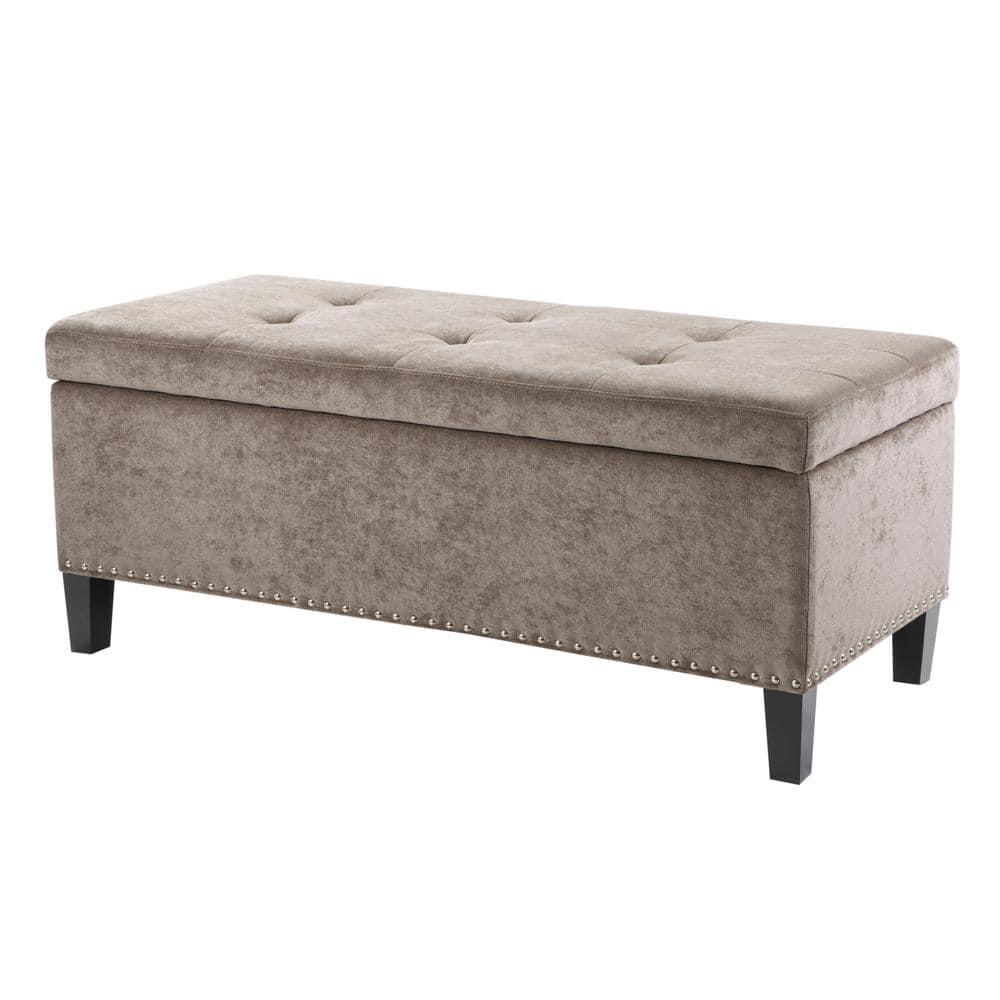 Madison Park FPF18-0197 Shandra II Tufted Top Storage Bench