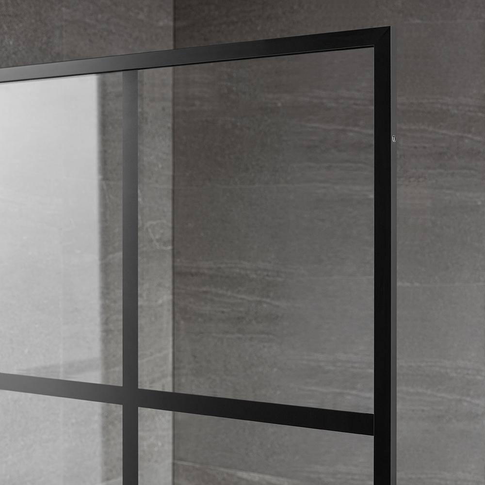 34'' W 74'' H Framed Rectangle Reversible Shower Enclosure