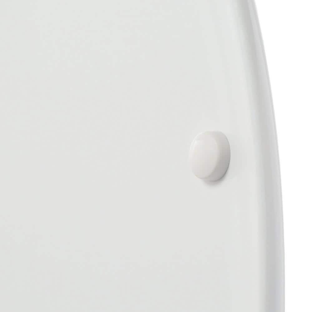Bemis 1500EC Toilet Seat with Easy Clean & Change Hinges, Durable Wood