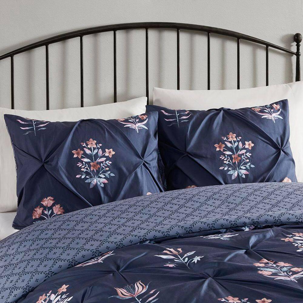 Madison Park Marfa 3 Piece Pintuck Duvet Cover Set | Wayfair