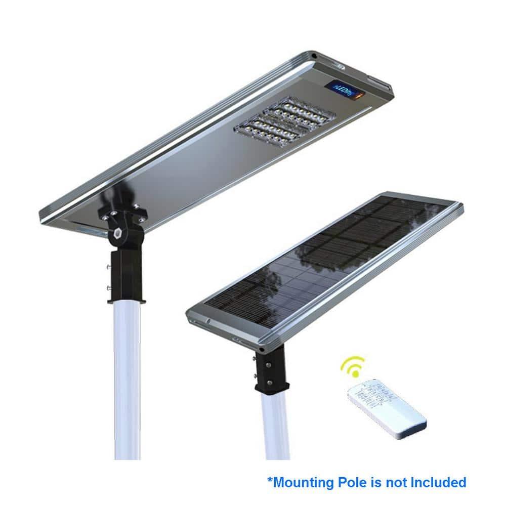 eLEDing ELEDing Outdoor LED Motion Sensor Street Light with Solar Panels