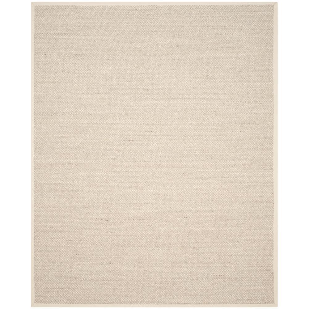 Natural Fiber NF143 Power Loomed Indoor Area Rug - Marble/Beige - 8'x10' - Safavieh