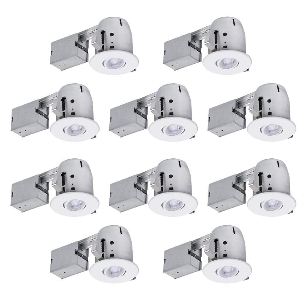 4'' Dimmable IC Rated Recessed Lighting Kit